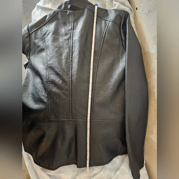 Baccini | Studded Leather Jacket | Size: Extra Small - Picture 6 of 8